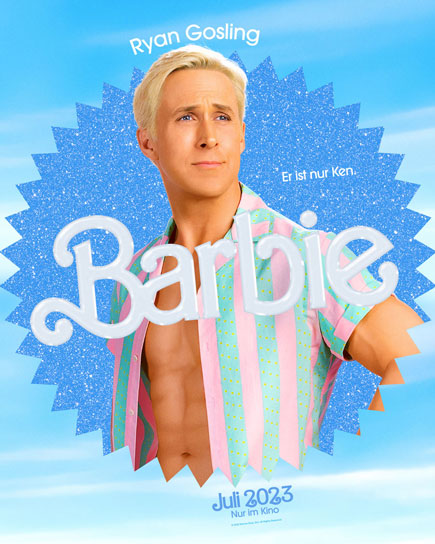 Barbie Film Ryan Gosling Artwork Kino