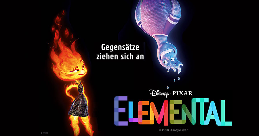 Elemental Film Pixar Disney Kino