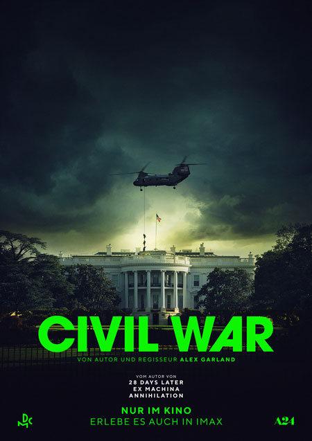 Civil War Alex Garland Film Poster 02