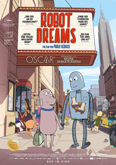 Robot Dreams Film Kino Poster