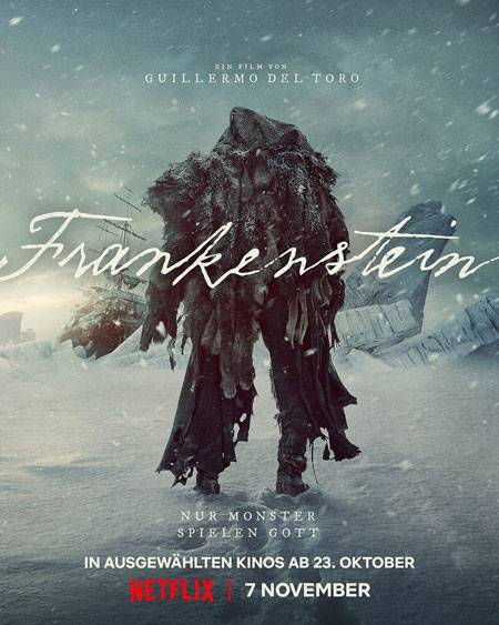 Frankenstein 2025 Guillermo del Toro Kino Poster 01