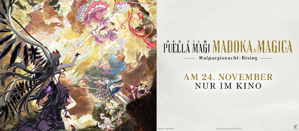 Puella Magi Madoka Magica Der Film Walpurgisnacht Rising Anime Kino Film