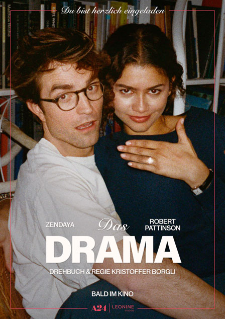 The Drama 2026 Zendaya Robert Pattinson Kino Poster